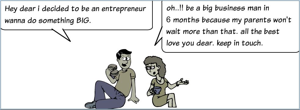 Entrepreneur hiccups